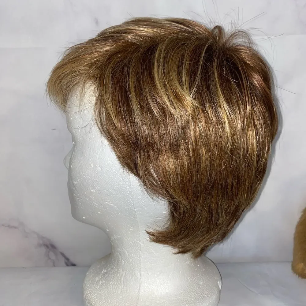 Raquel Welch RW Memory Cap Golden Russet Synthetic Lace Front Wig